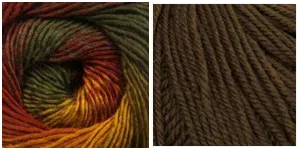 COFFEE   EARTHY - Embossed Phoenix Scarf KIT