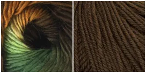 COFFEE   RAINFOREST - Embossed Phoenix Hooded Cape KIT