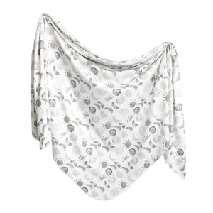 Copper Pearl Eclipse Knit Swaddle Blanket