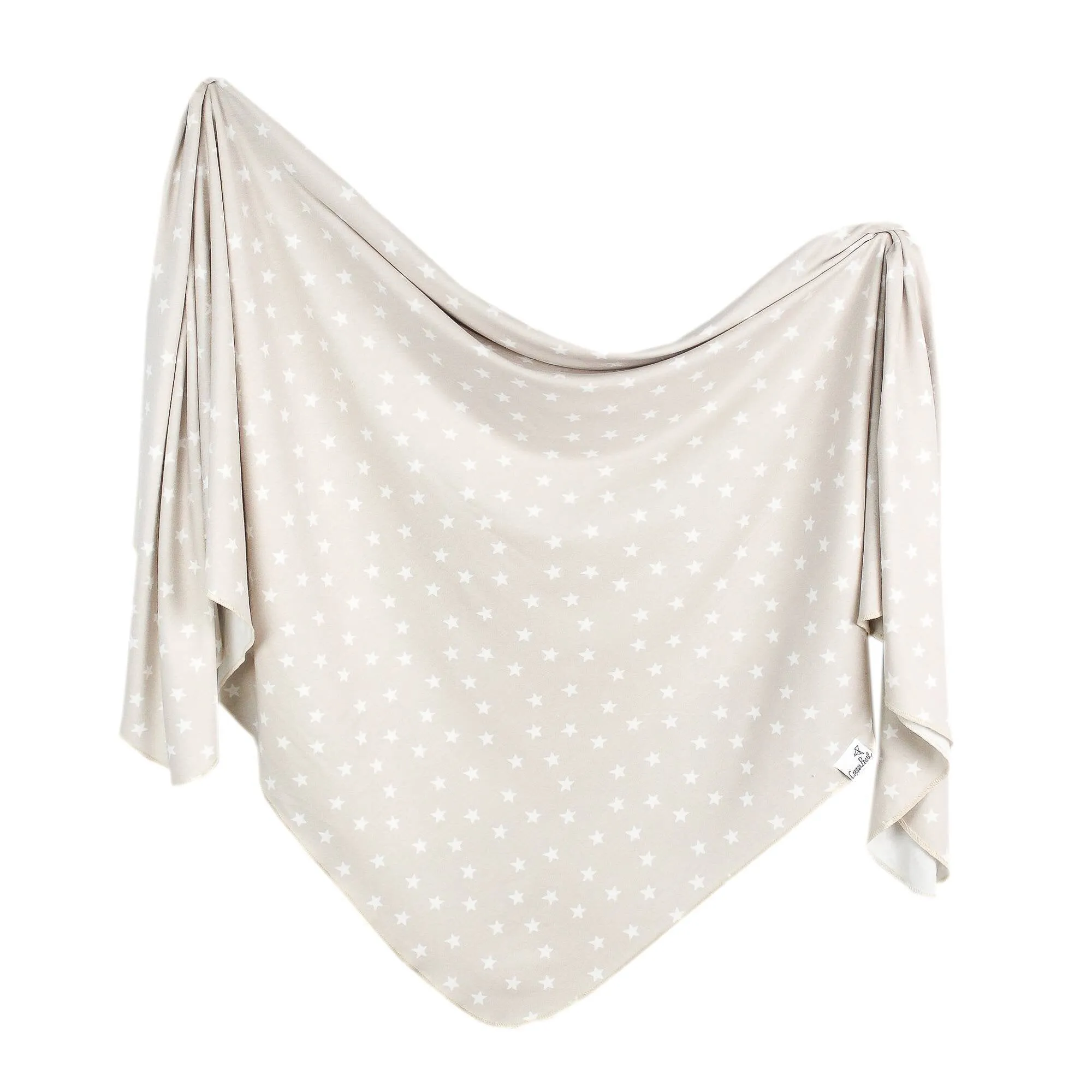 Copper Pearl Twinkle Knit Swaddle Blanket