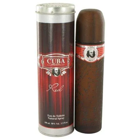 Cuba Red 3.4 oz Eau de Toilette Spray for Men