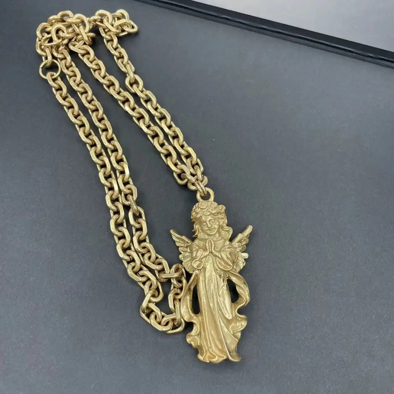 Cute Angel Classic Versatile Sweater Necklace