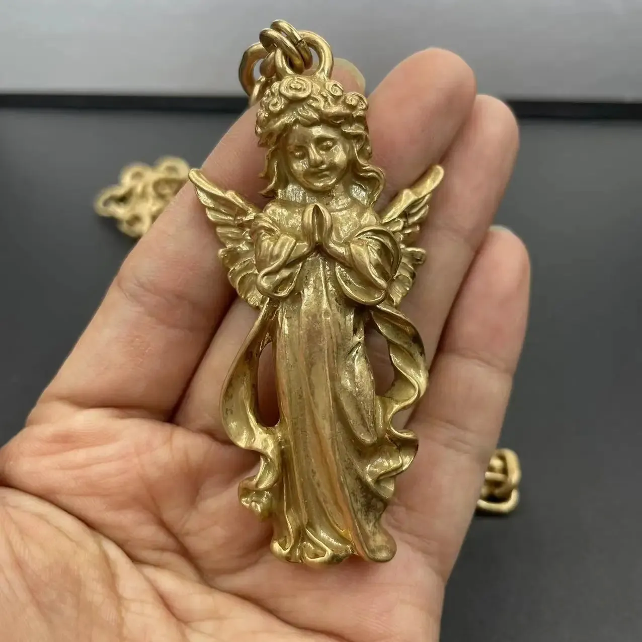 Cute Angel Classic Versatile Sweater Necklace