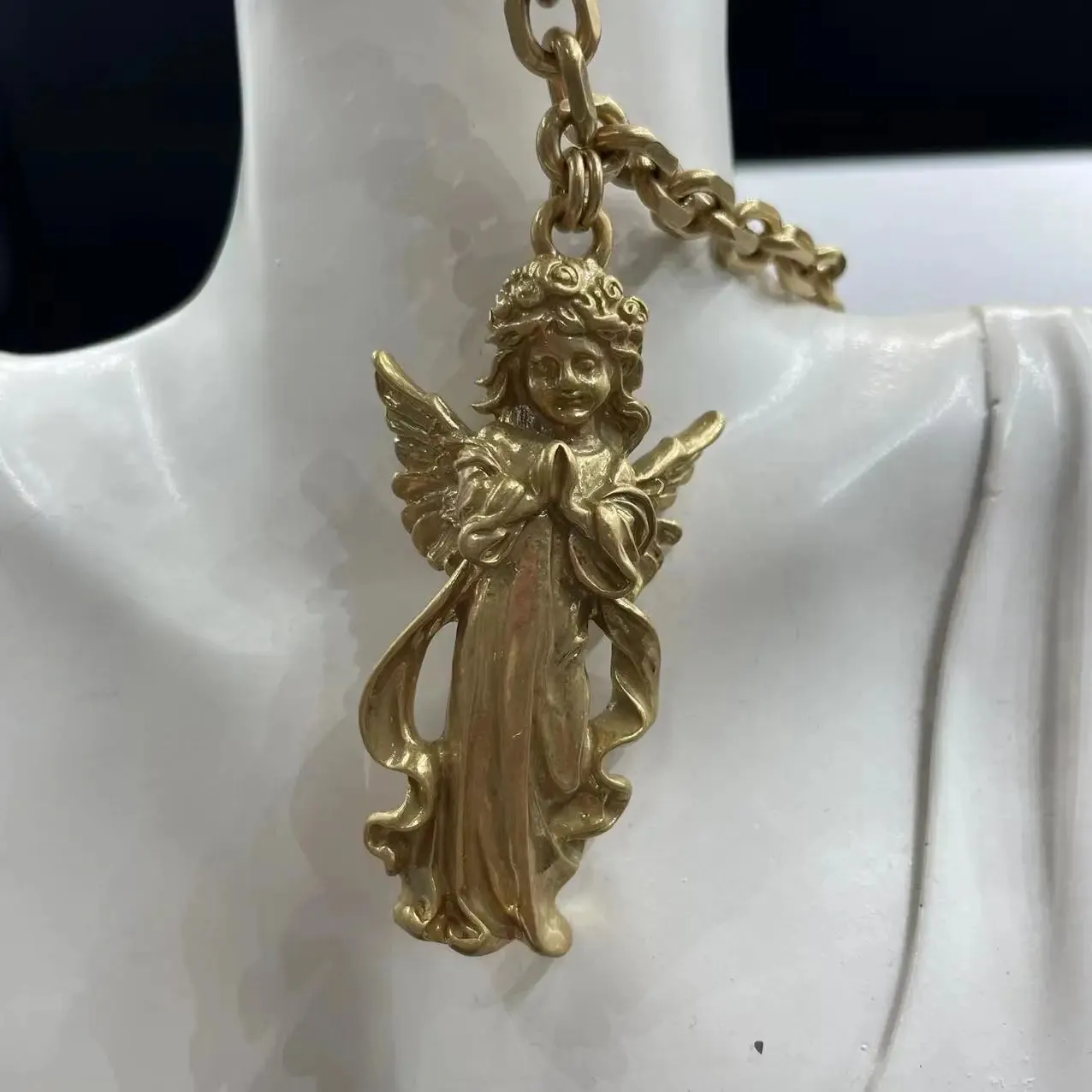 Cute Angel Classic Versatile Sweater Necklace