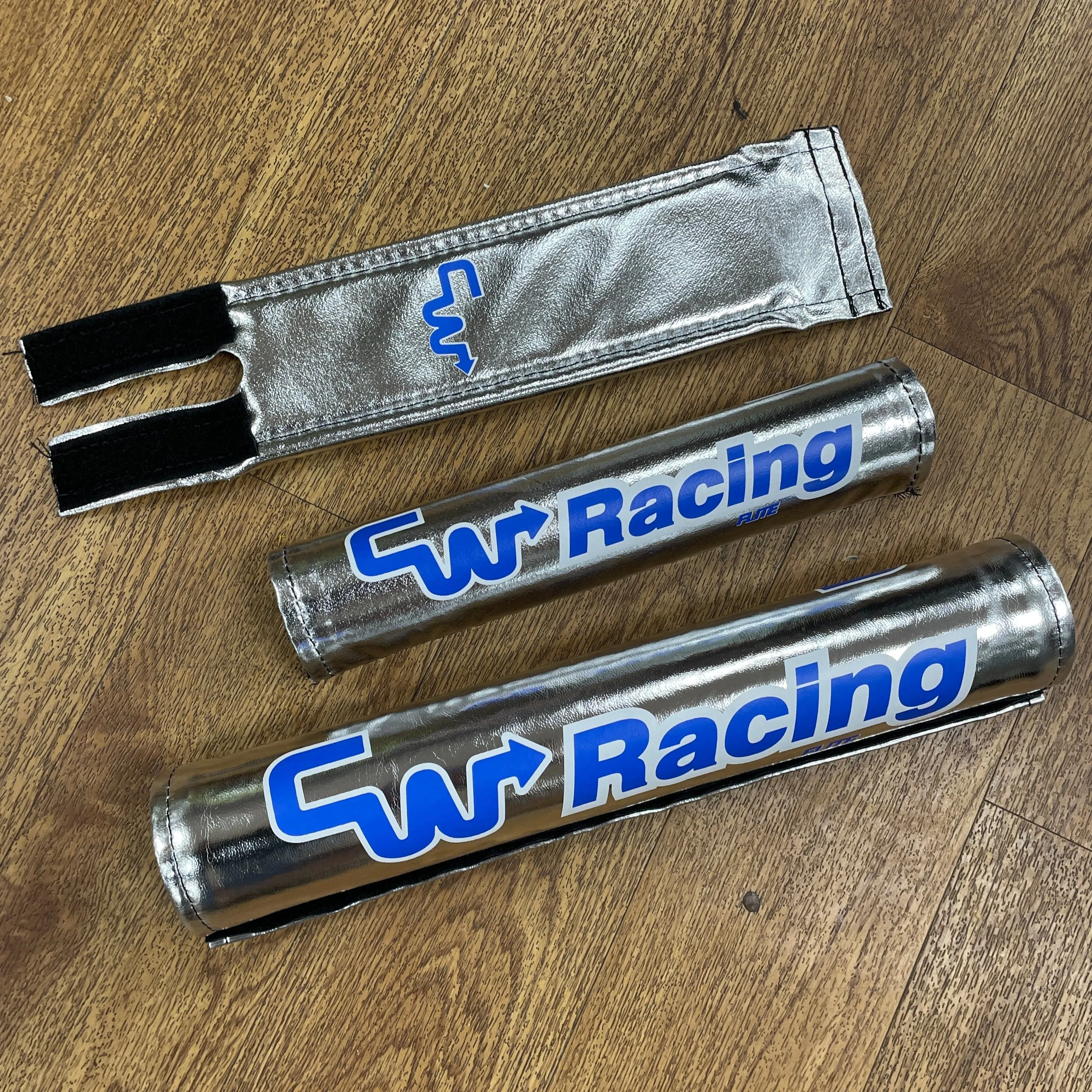 CW Flite Old School BMX 3 Piece Pad Set Chrome