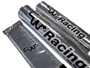 CW Flite Old School BMX 3 Piece Pad Set Chrome