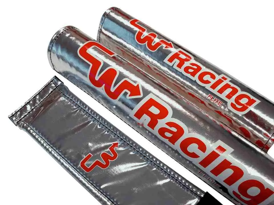 CW Flite Old School BMX 3 Piece Pad Set Chrome