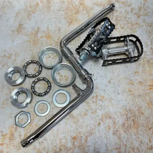 Darxide Crank Bottom Bracket and MKS Pedal Combo