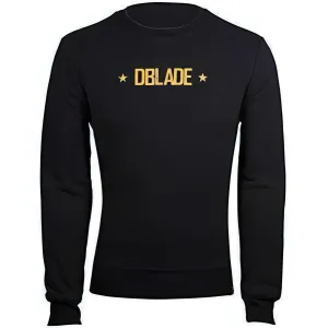 DBlade Logo Round Neck Mens Sweatshirt - Black