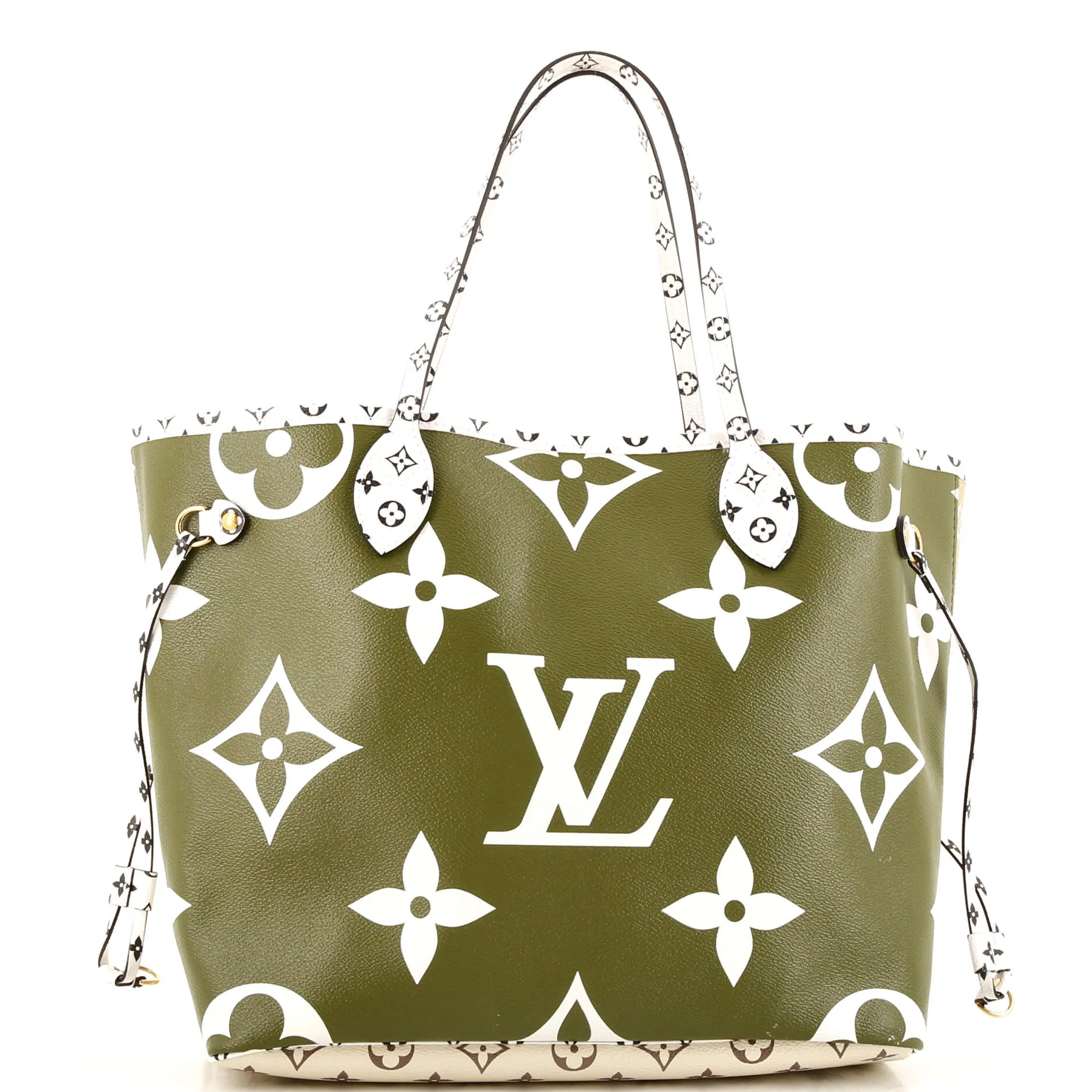 Designer Neverfull NM Tote Limited Edition Colored Monogram Giant MM