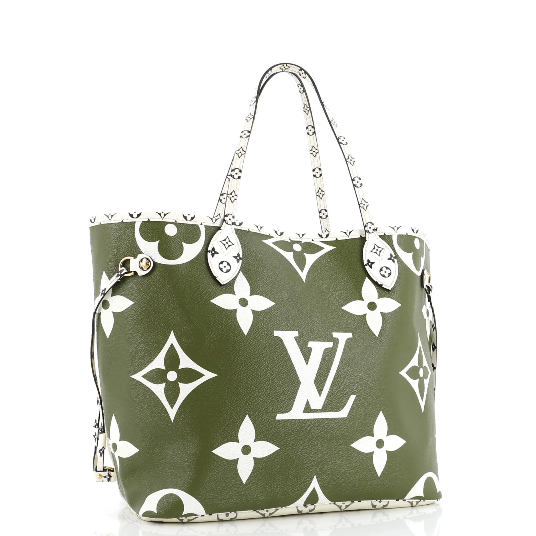 Designer Neverfull NM Tote Limited Edition Colored Monogram Giant MM