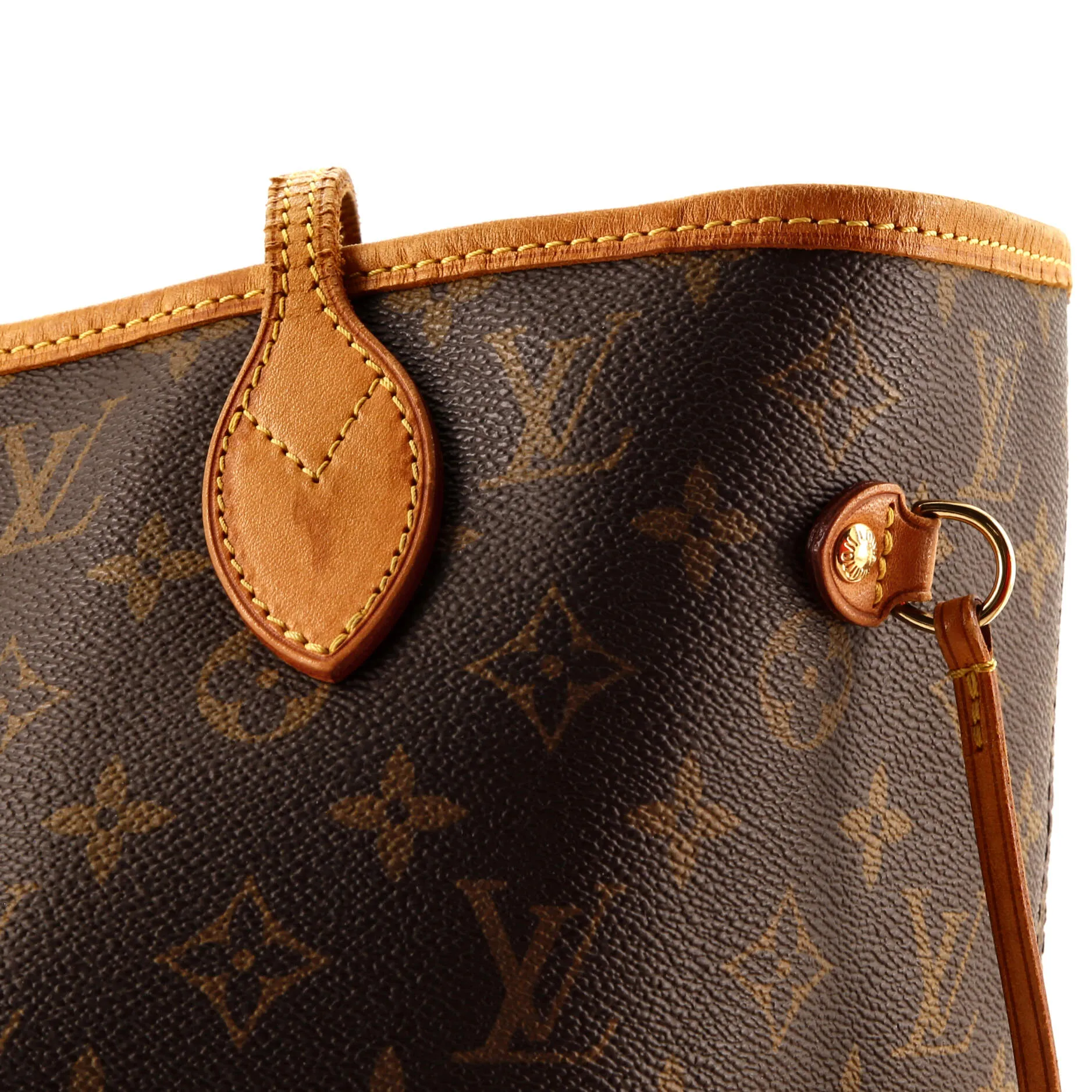 Designer Neverfull Tote Monogram Canvas MM