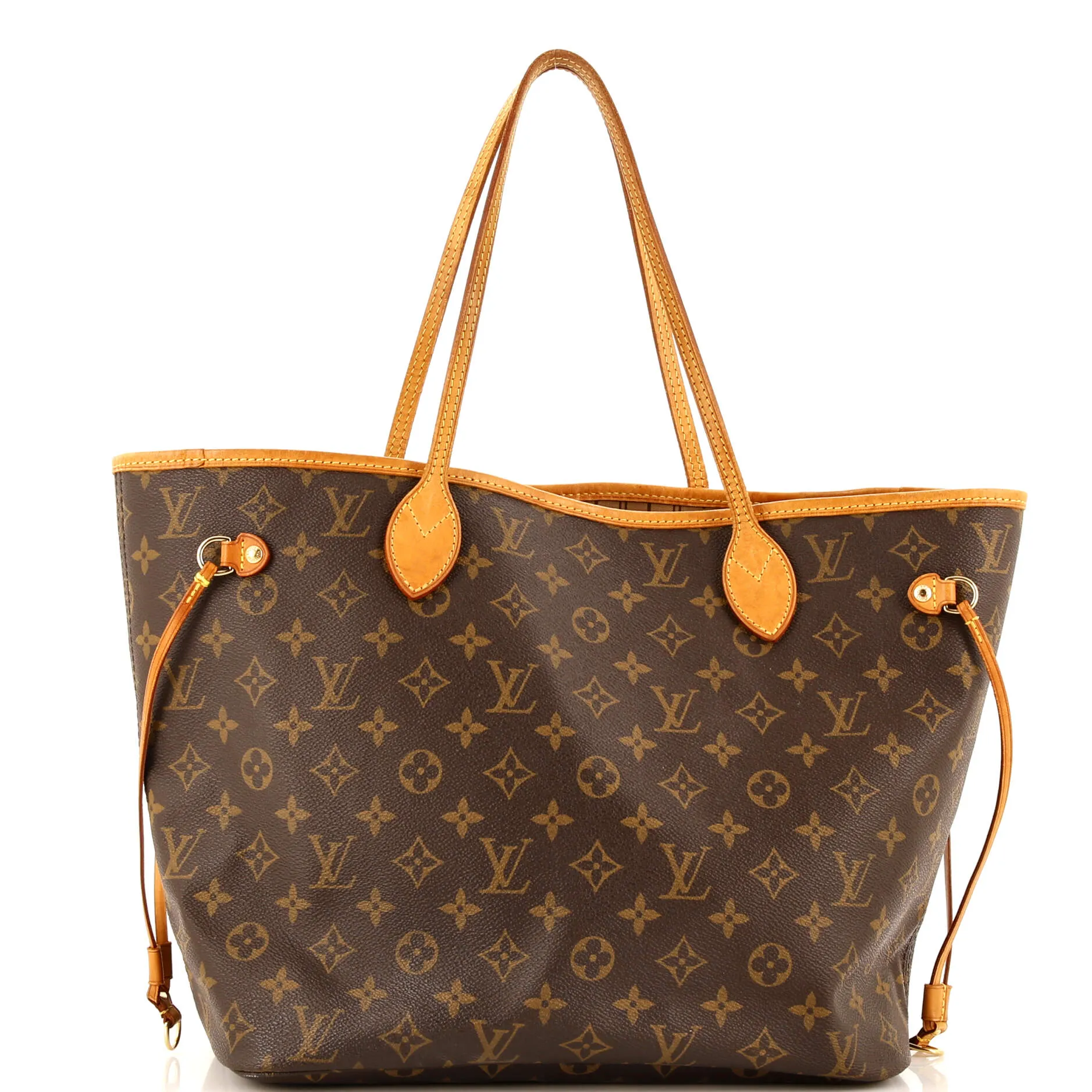 Designer Neverfull Tote Monogram Canvas MM