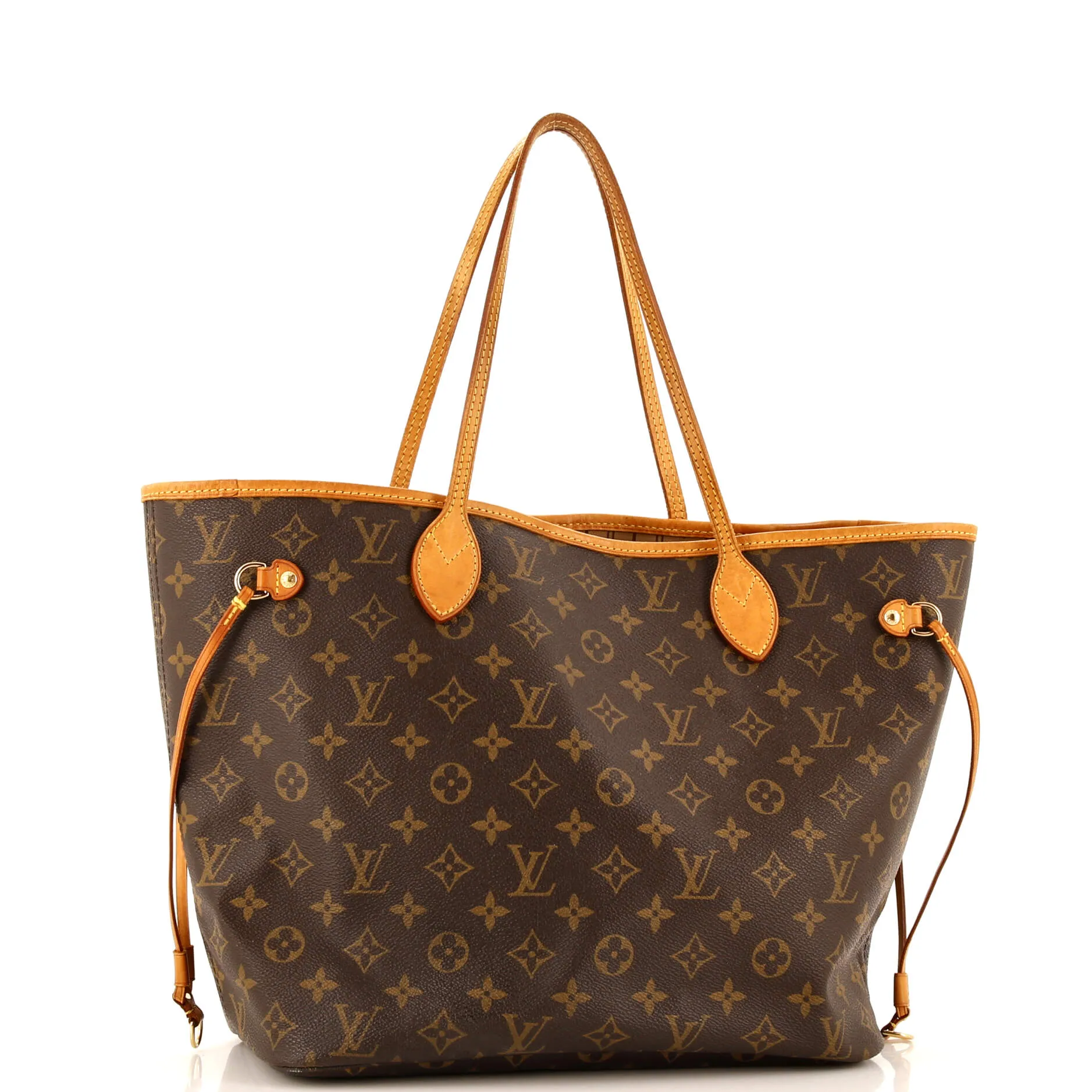 Designer Neverfull Tote Monogram Canvas MM