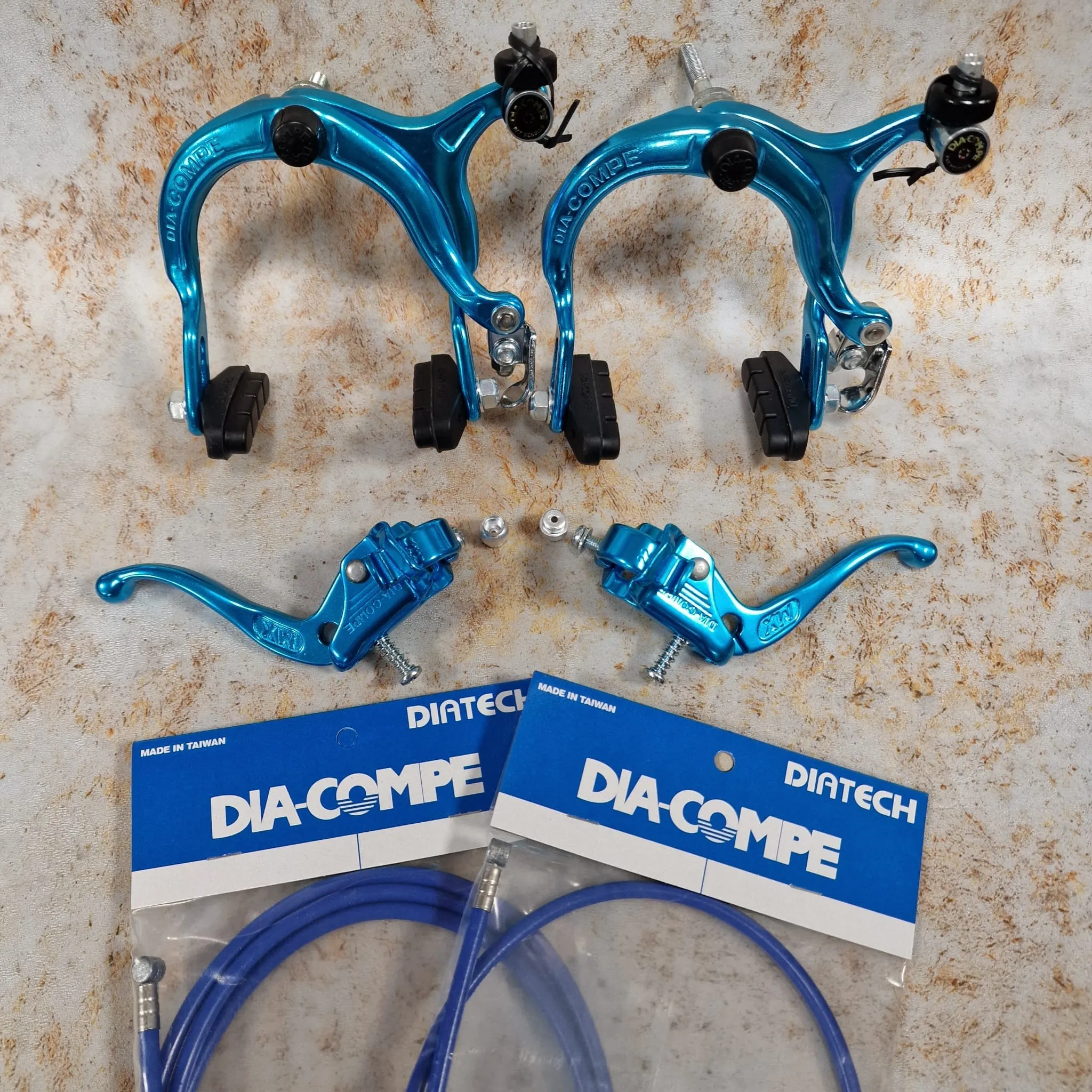 Dia-Compe 883QR / Tech-IV Complete Brake Kit Front and Rear