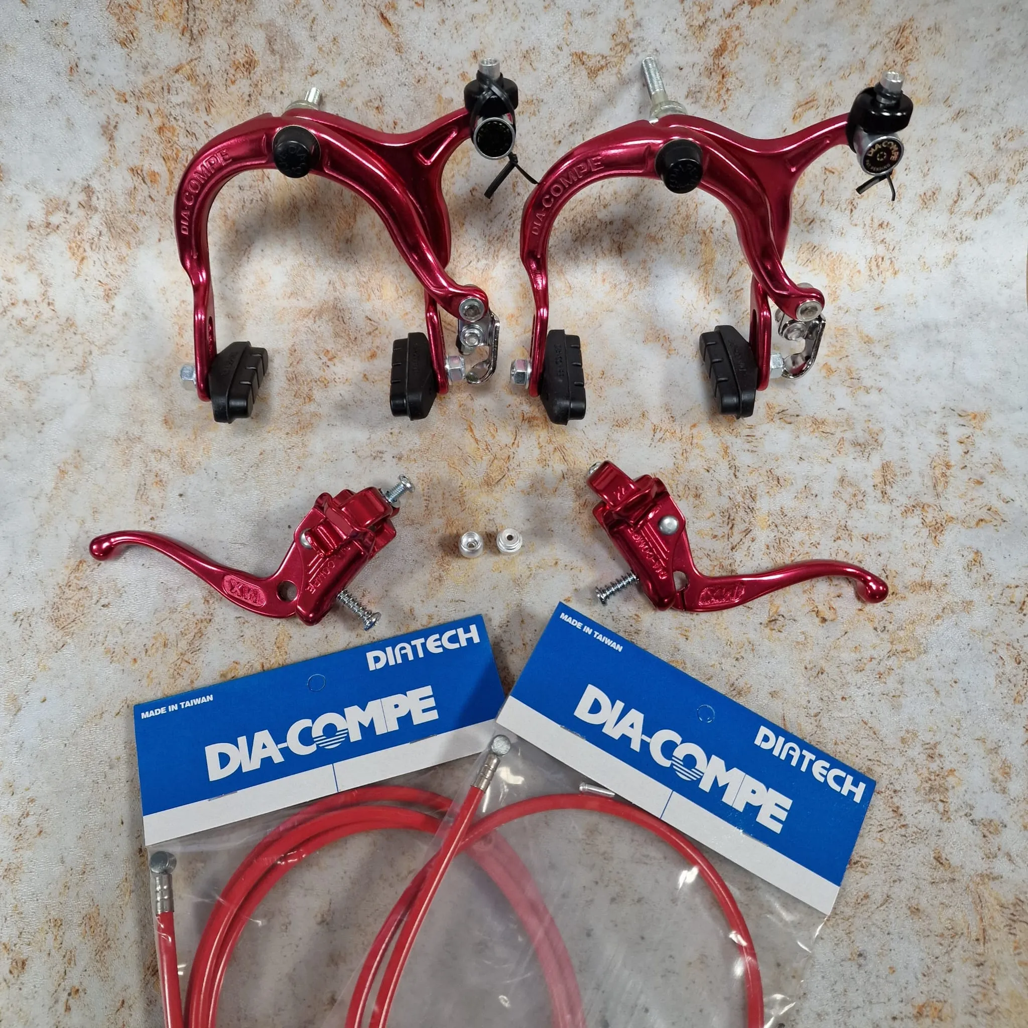 Dia-Compe 883QR / Tech-IV Complete Brake Kit Front and Rear