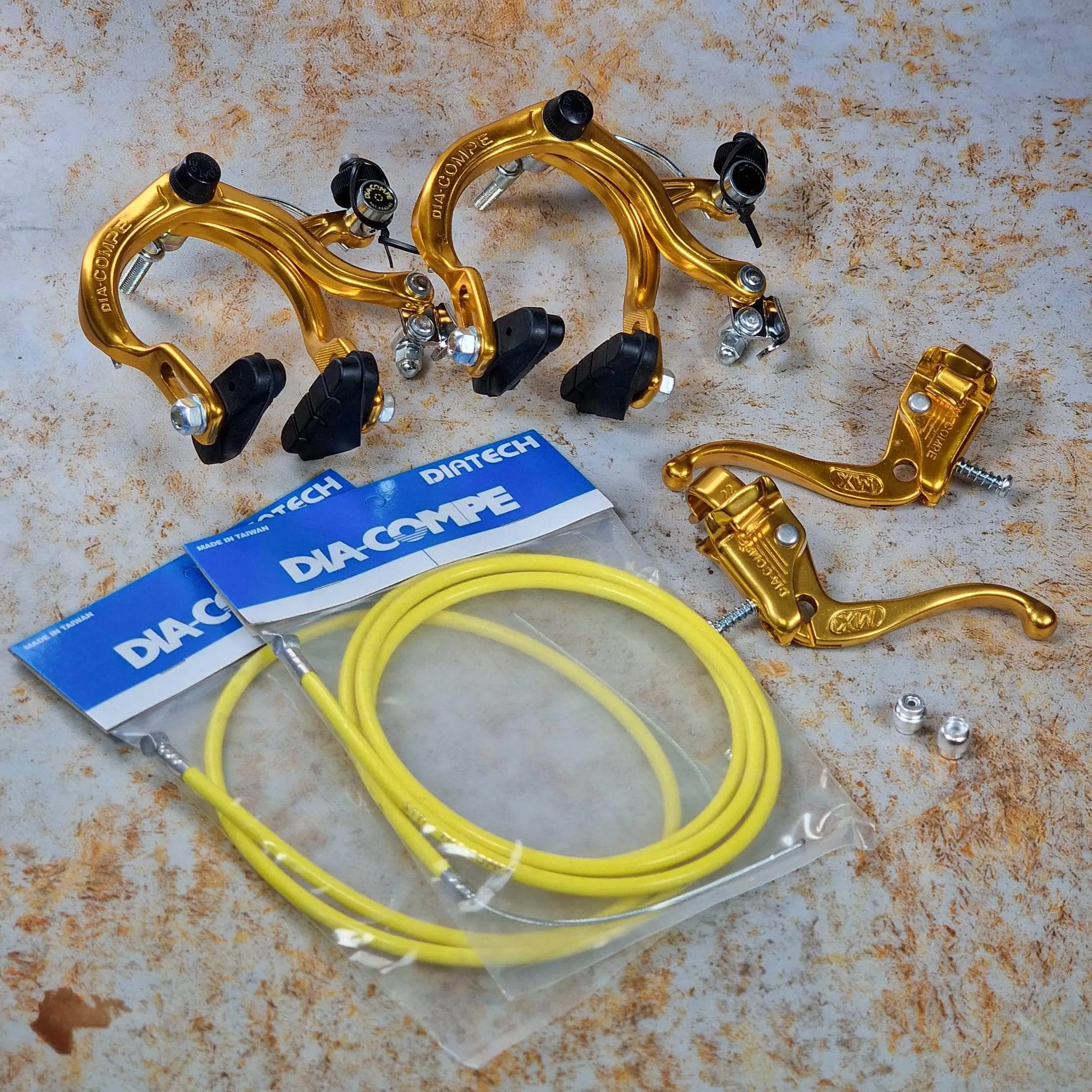 Dia-Compe 883QR / Tech-IV Complete Brake Kit Front and Rear
