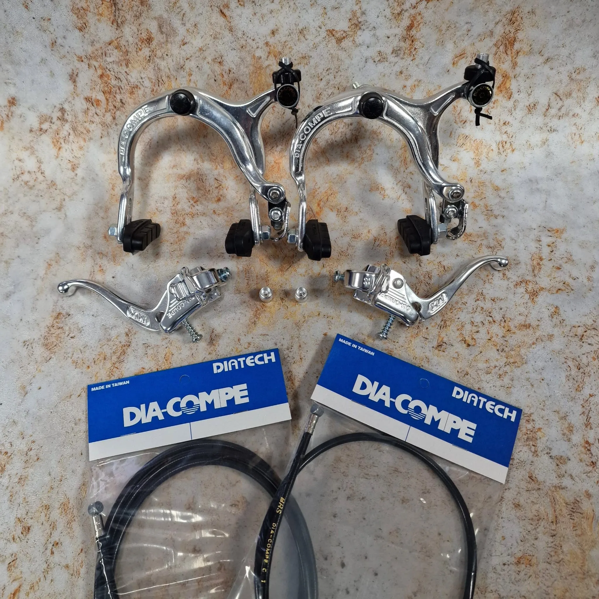 Dia-Compe 883QR / Tech-IV Complete Brake Kit Front and Rear