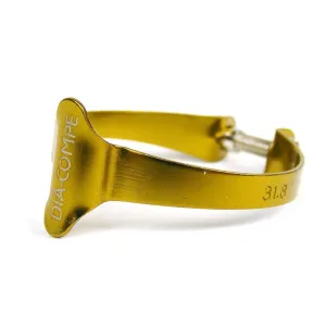 Dia-Compe Frame Brake Cable Clamp Gold
