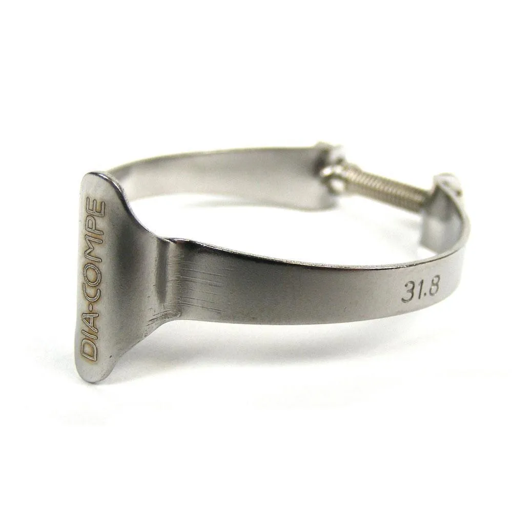 Dia-Compe Frame Brake Cable Clamp Silver
