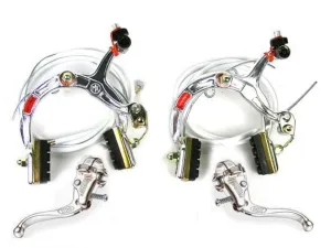 Dia-Compe MX-1000/Tech-4 Complete Brake Set Silver