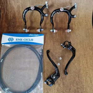 Dia-Compe MX890 / 132MT45 Complete Brake Kit Black
