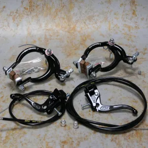 Dia-Compe MX890 / Tech-4 Complete Brake Kit Black