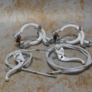 Dia-Compe MX890 / Tech-4 Complete Brake Kit White