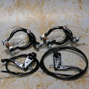 Dia-Compe MX890 / Tech-III Complete Brake Kit Black