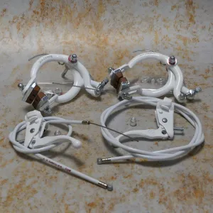 Dia-Compe MX890 / Tech III Complete Brake Set White