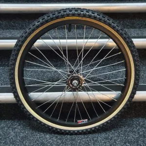 Diamond Back Raleigh Wheels with fitted Tioga Comp III Skinwall Tyres and Freewheel Pair