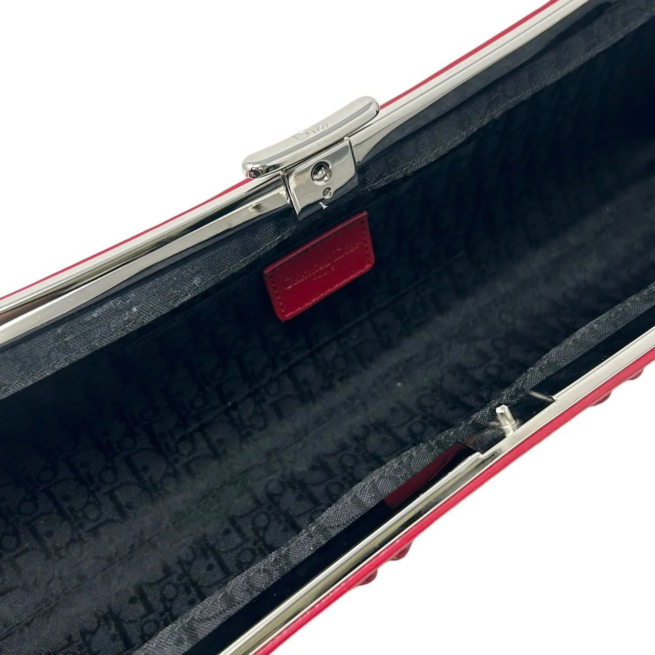 Dior Red Bondage Chain Bag