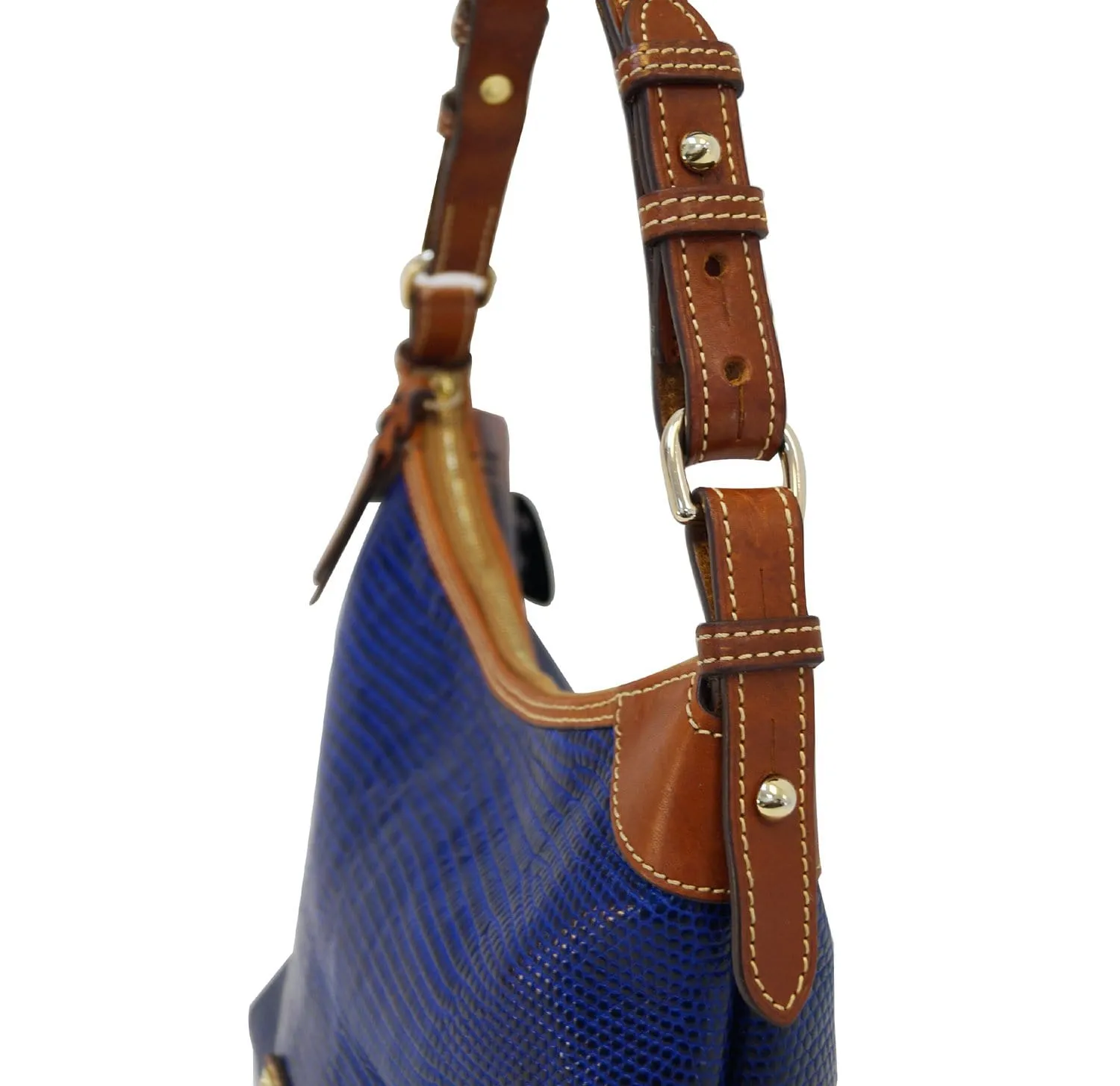 Dooney and Bourke Handbags - Leather Blue Shoulder Hobo Bag