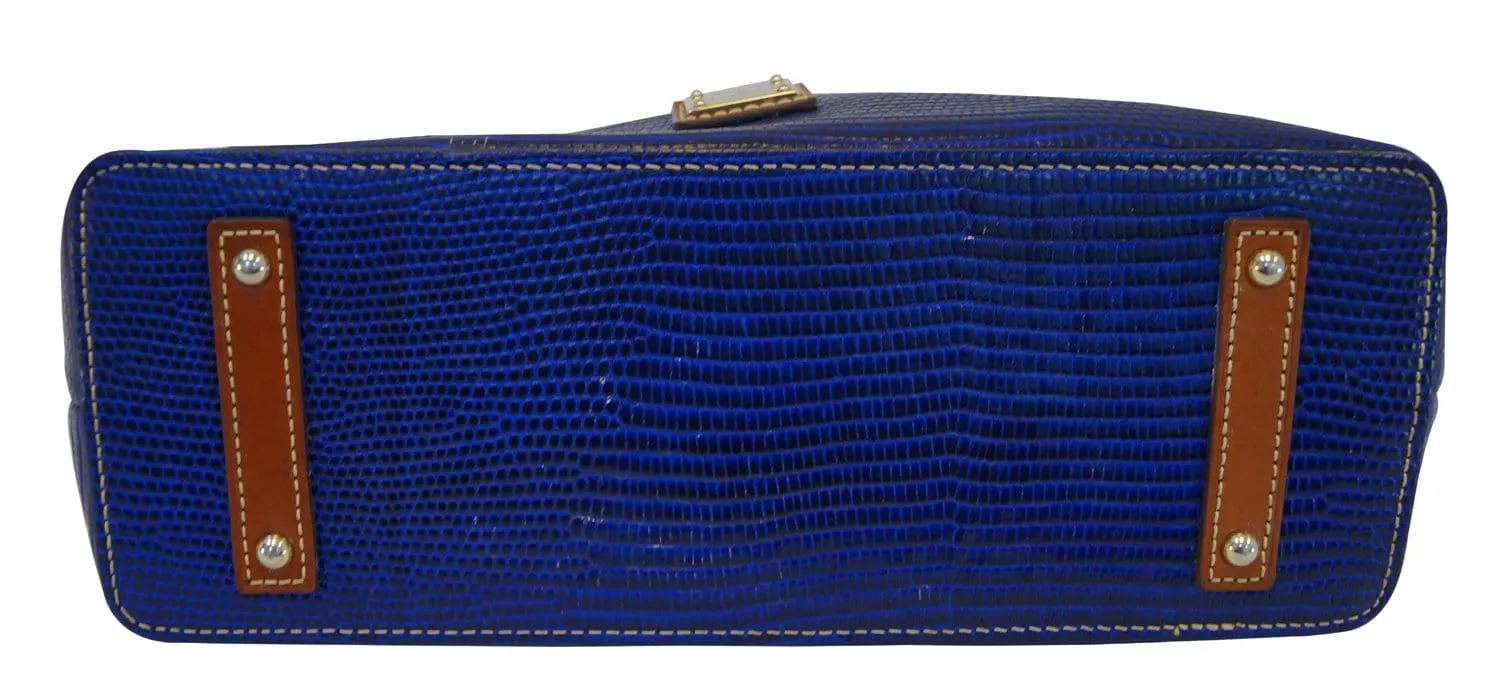 Dooney and Bourke Handbags - Leather Blue Shoulder Hobo Bag