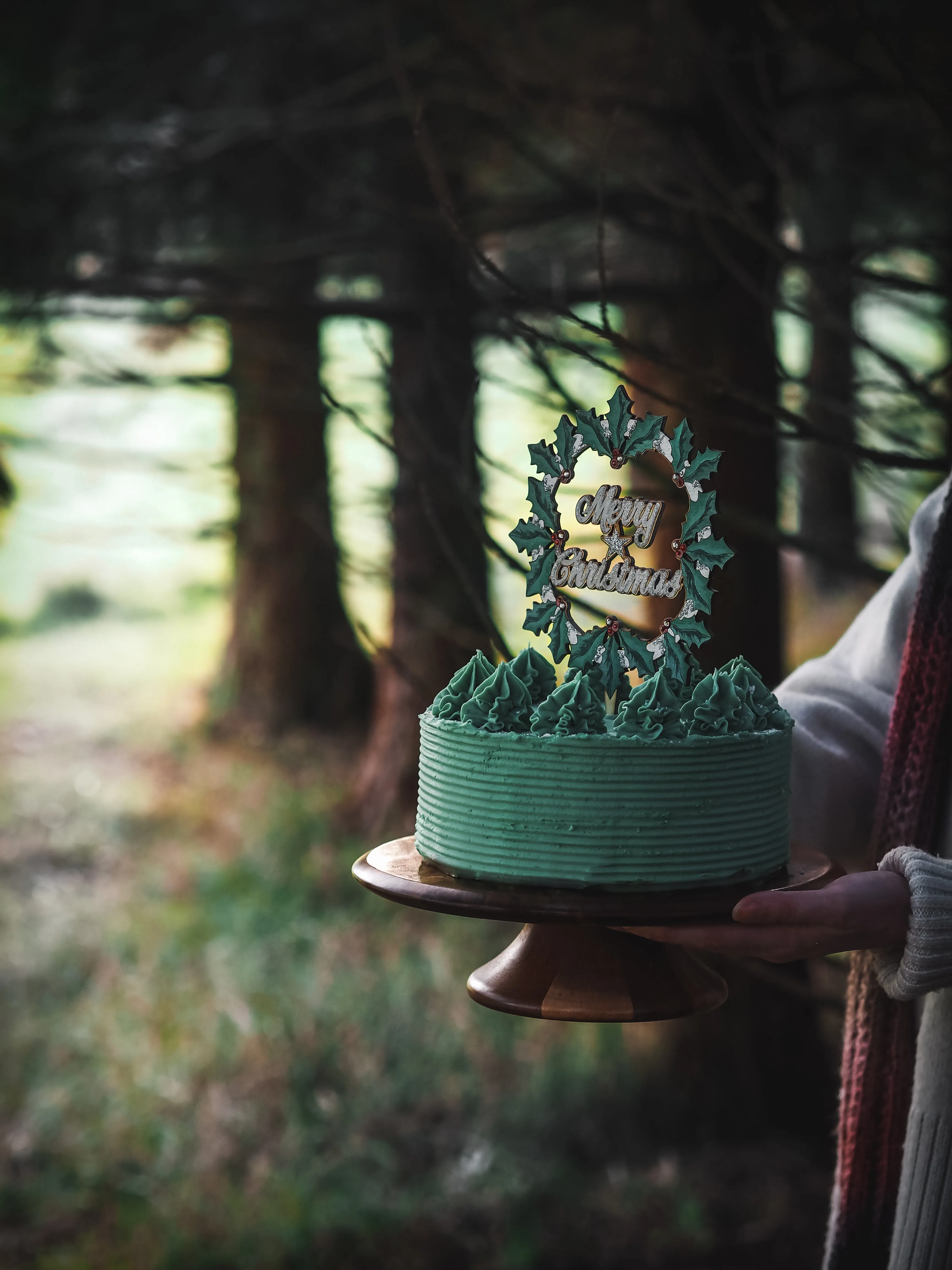 Double Mint Chocolate Cake