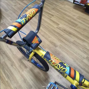 Dyno GT BMX 1987 Design Pad Set Black / Yellow