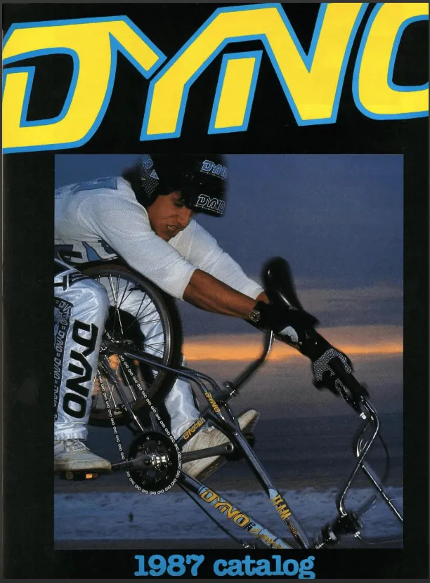 Dyno GT BMX 1987 Design Pad Set Black / Yellow