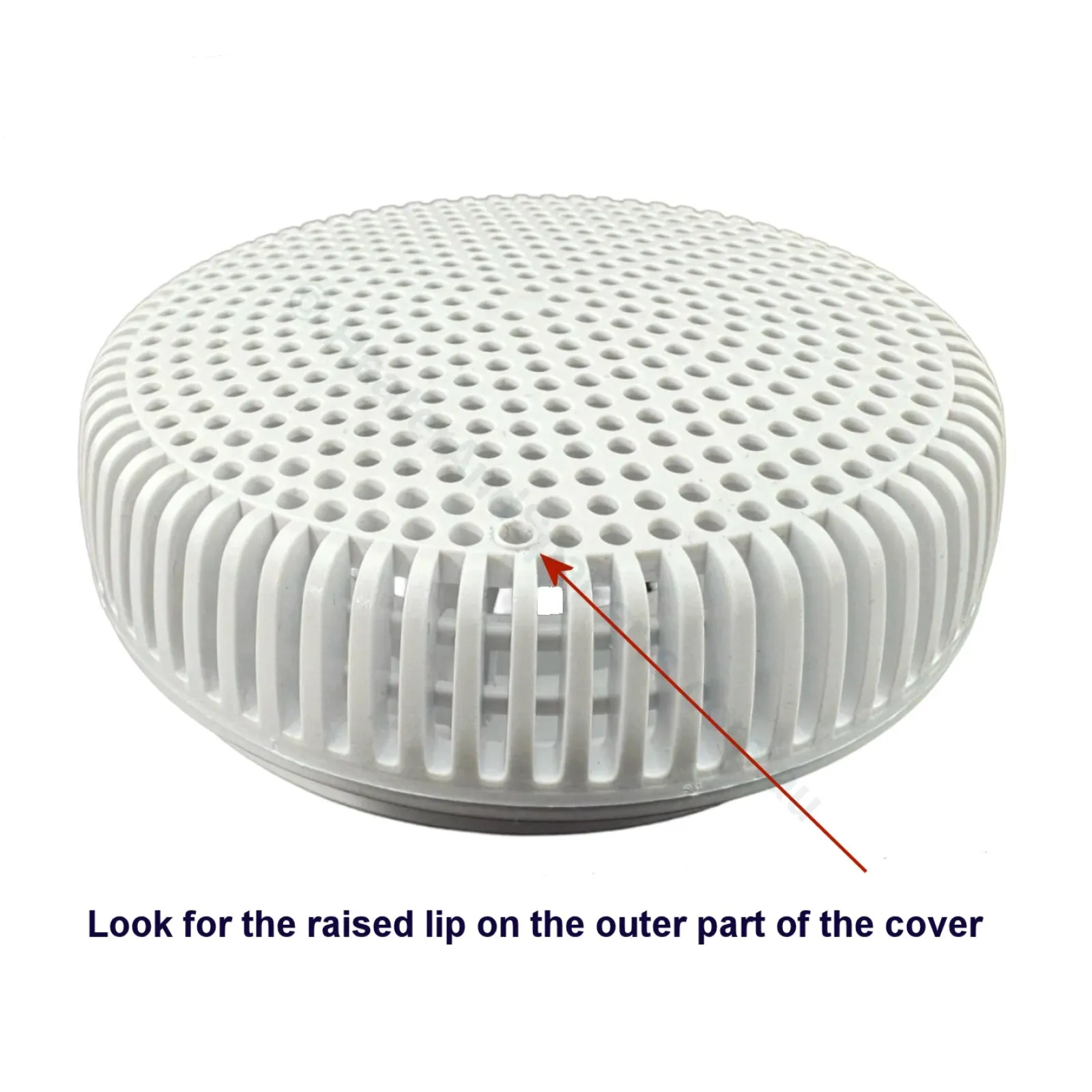 Edgetec Spa Bath Suction - White - 100mm - 192lpm