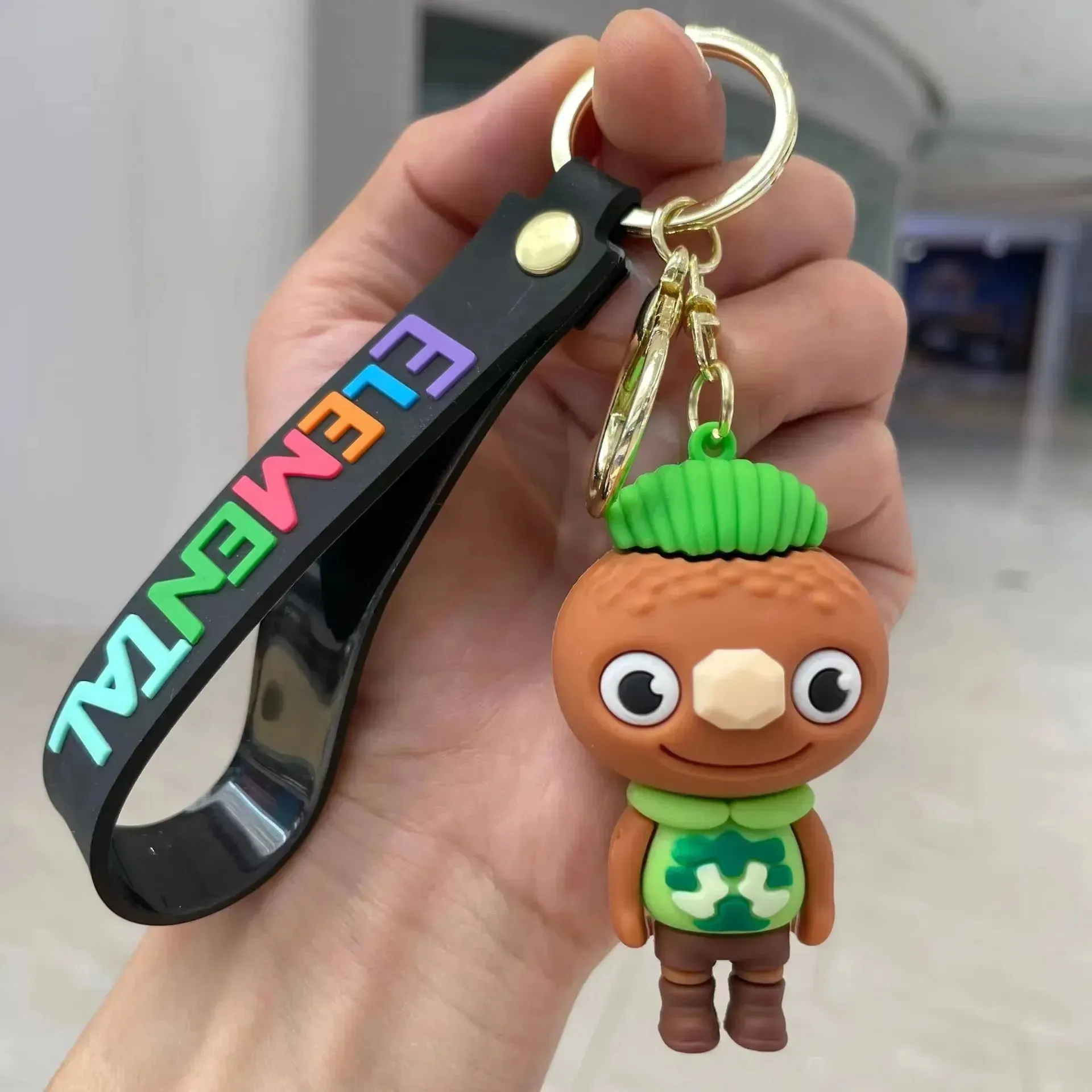 Elemental Characters 3D Keychain