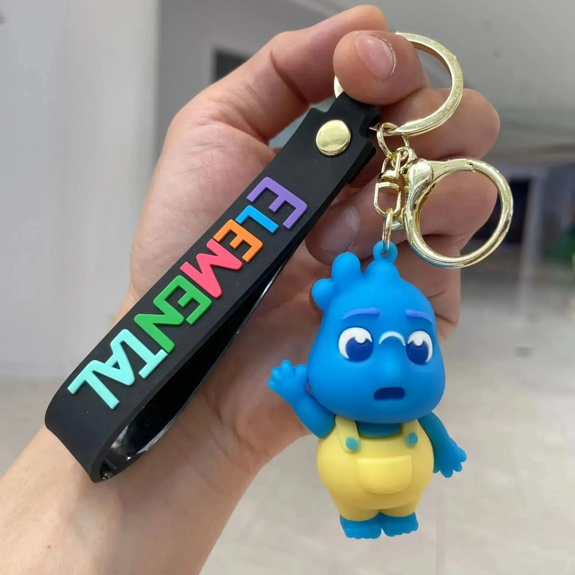 Elemental Characters 3D Keychain