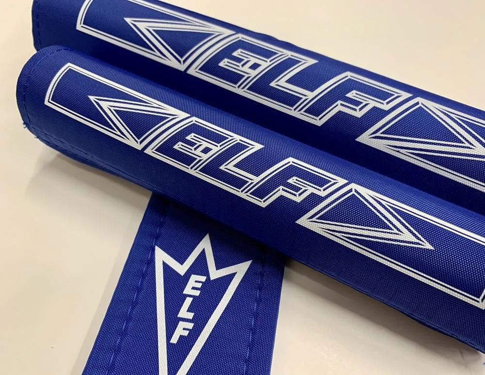 ELF 1983 Logo Old School BMX Pad Set