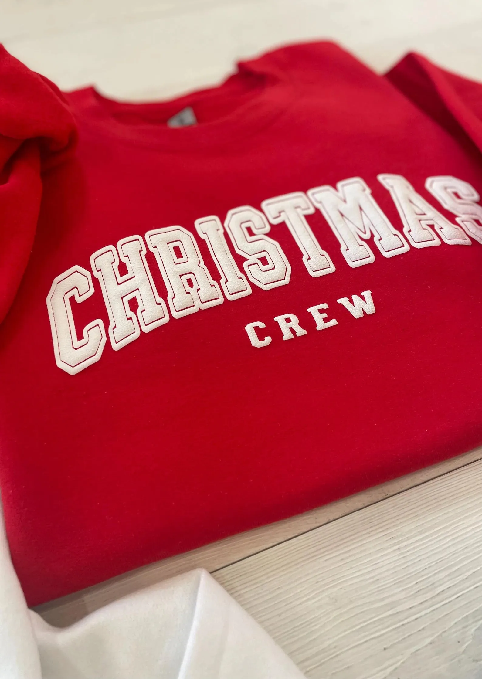 Embossed Christmas Crew Matching Family Sweatshirts