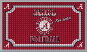 Embossed Door Mat-Alabama,41em924