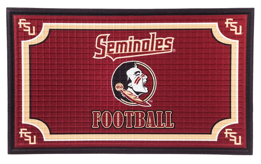 Embossed Door Mat-Florida State,41em918