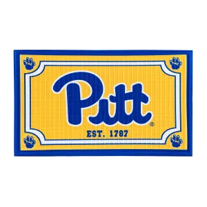 Embossed Door Mat, University of Pittsburgh,41em961