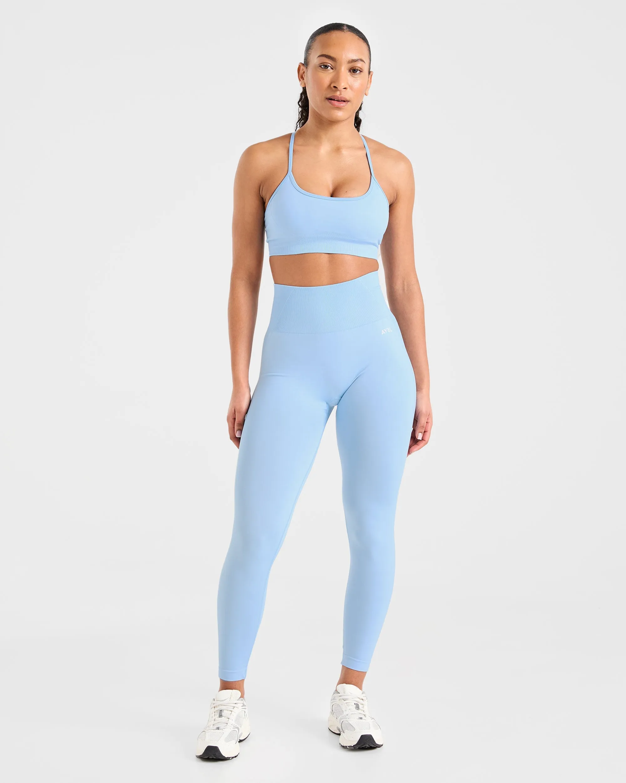 Empower Seamless Leggings - Sky Blue