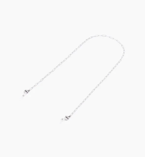 Encrusted Stainless Steel Eyewear Chain