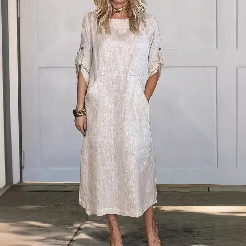 Ericka - Elegant Dress With Pockets