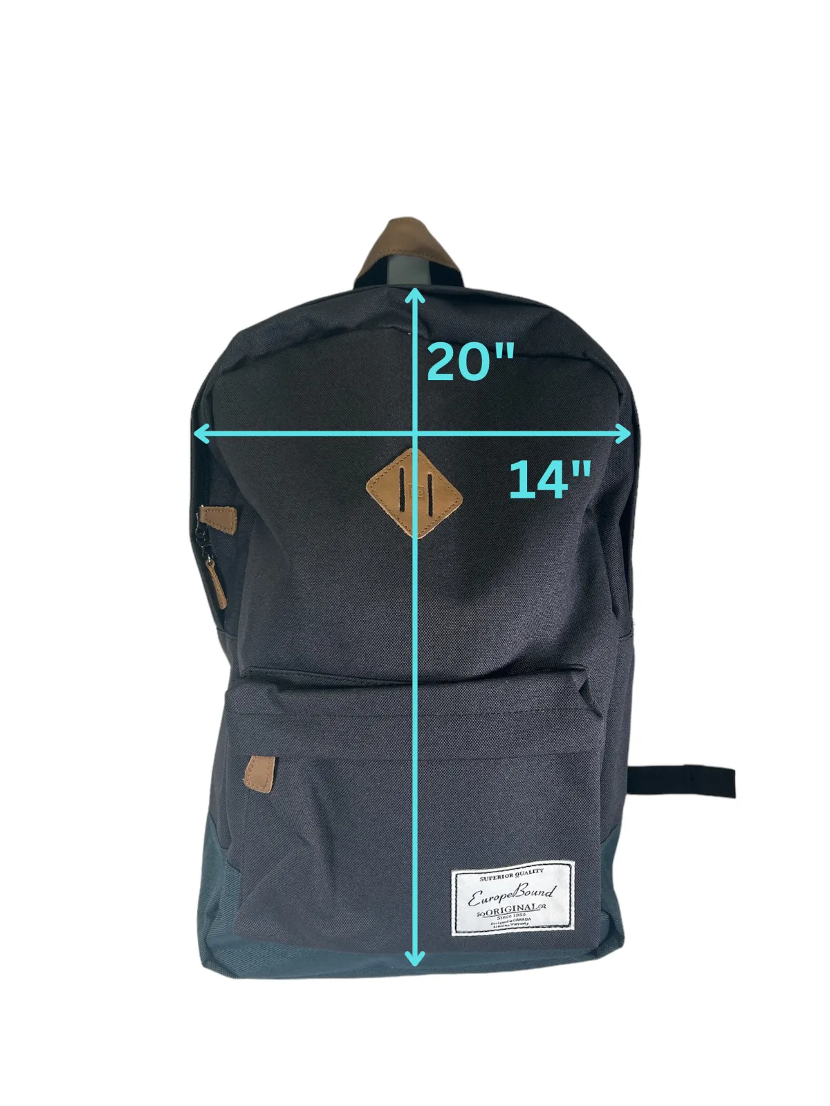 Europe Bound OldSchool Backpack 36L Capacity