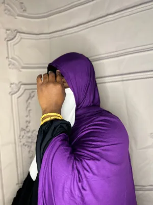 Everyday Jersey Hijab- Purple